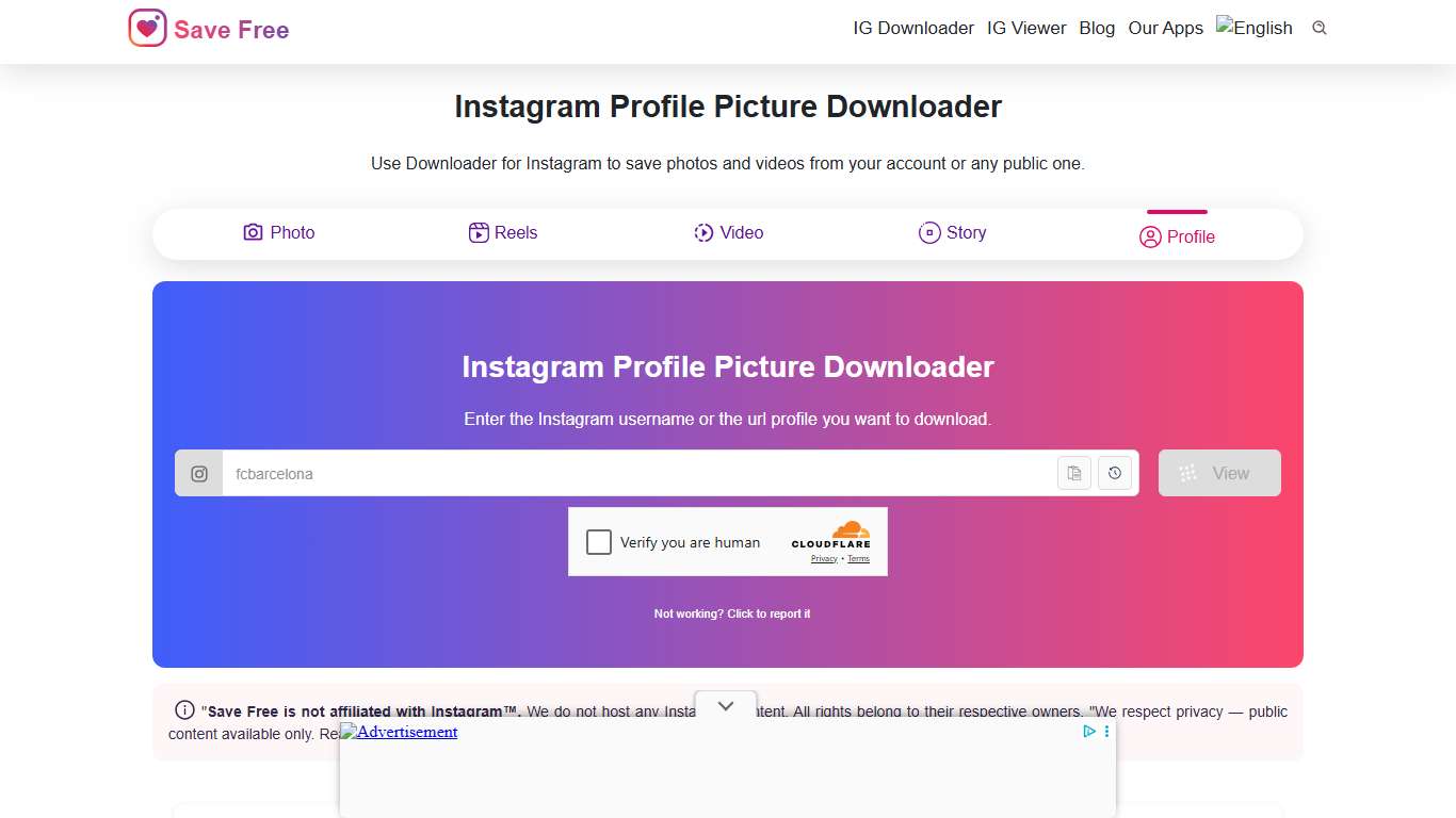 Instadp: Instagram Profile Picture Downloader & Viewer